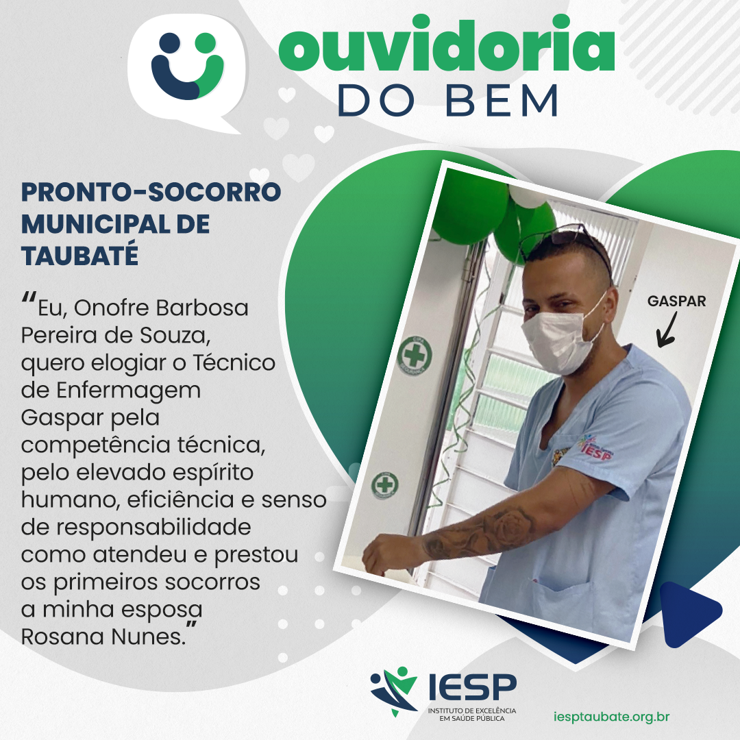 03 - IESP – Post – Ouvidoria do Bem - Pronto-socorro Municipal de Taubaté 02